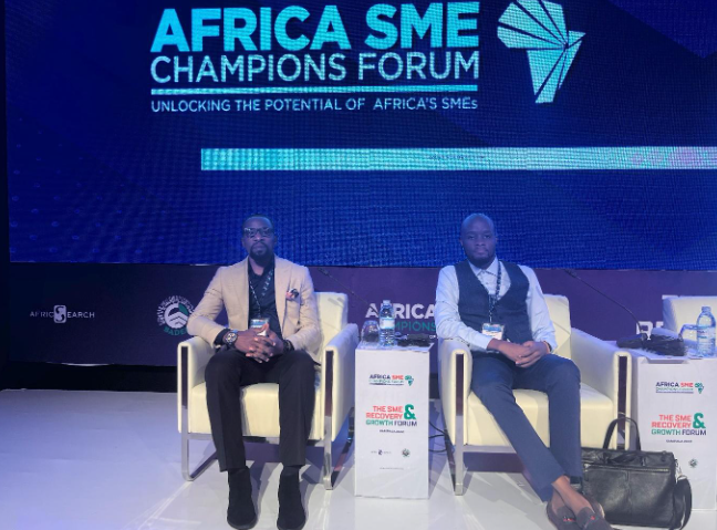 Taking the Stage at the Africa SME Championship Forum in Kampala